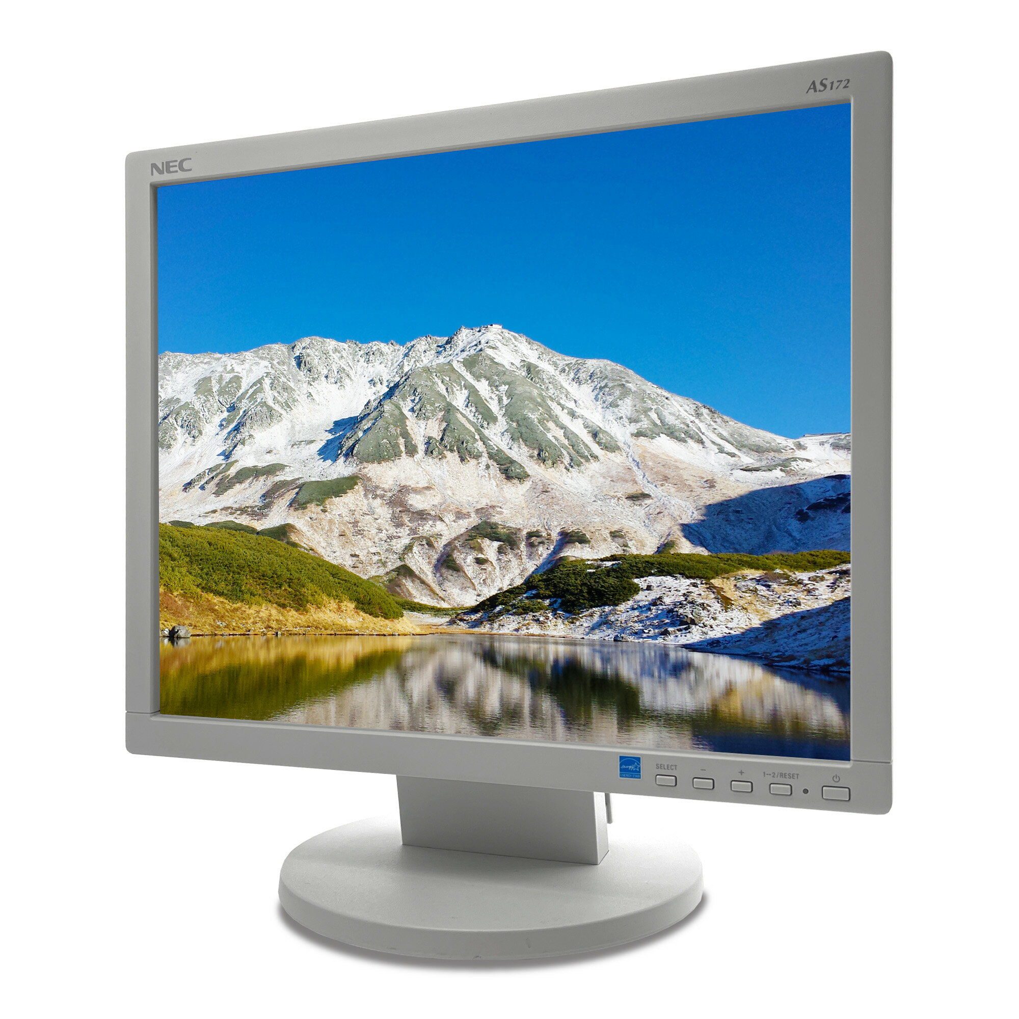 NEC LCD-AS173M 17インチ スクエア LED液晶モニター 薄型 液晶ディスプレイ 非光沢 TNパネル SXGA 1280×1024 ディスプレイポート HDMI VGA VESA準拠【中古】