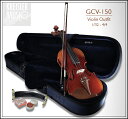 GCV-150 バイオリン セット 本体 弓 ケース 肩当て 松脂 調子笛 6点セット 1/32-4/4サイズ その1