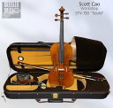 【米国Cao工房】150 “Scotti” バイオリン セット 本体 弓 ケース 肩当て 松脂 5点セット 1/32-4/4サイズ