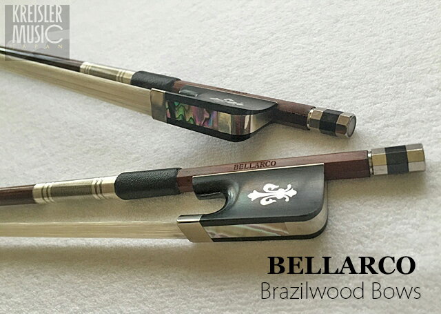 ビオラ 弓 Bellarco 厳選ブラジルウッド イリス紋章・白銅仕様