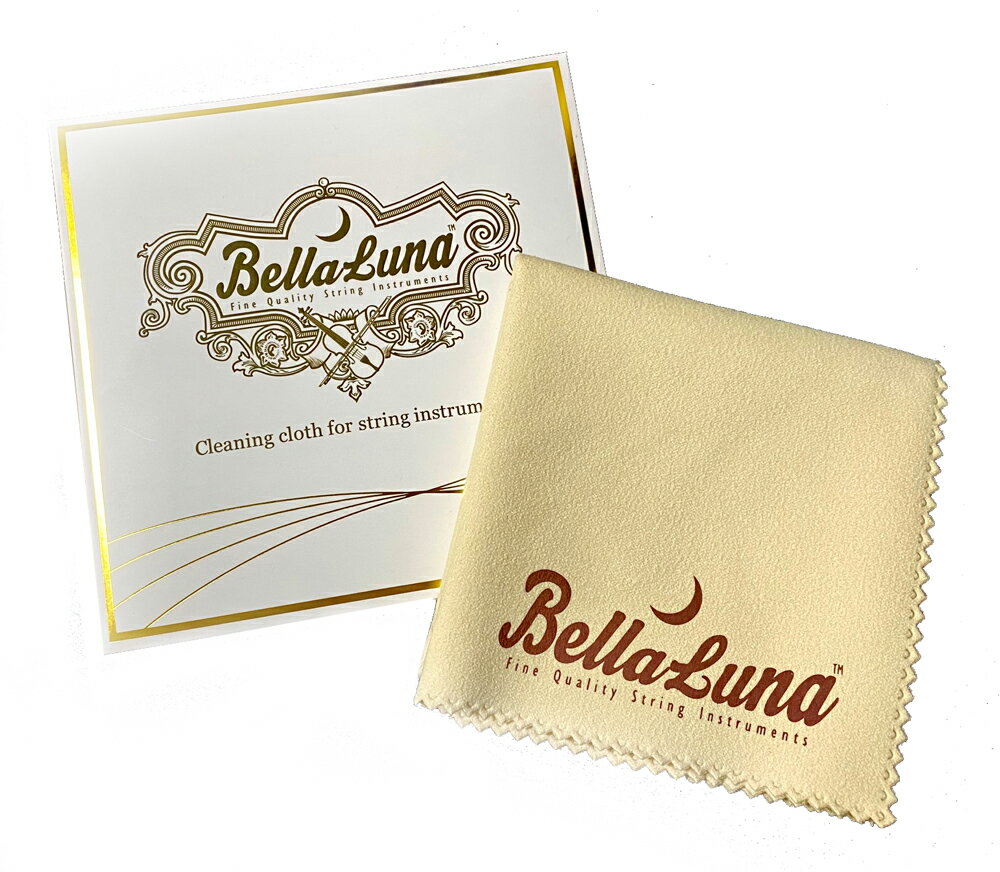 弦楽器専用 クロス◆BellaLuna(ベラルーナ) ☆ 大きめサイズ 30cm×30cm ☆ 美しい装飾パッケージ付き♪発表会の記念品やミニギフトにも！ ※布端がさらにほつれにくい処理になり、高級感もUP！ 手跡や汗などで、楽器は汚れます。毎日拭いてあげたいですね☆ このBellaLunaマイクロファイバークロスは上質の超極細繊維で作られており、毛羽立ちやクロス本体からのホコリが出にくく、楽器のお掃除に最適です！クリーナーやポリッシュを使わなくても、優しく拭くだけで、汚れや細かいホコリを吸着してくれます。 手触りのよい柔らかな素材ですので、繊細な弦楽器はもちろん、メガネやカメラのレンズ、パソコンやテレビ画面のほか、家具などのお掃除にも大活躍のアイテム☆　汚れたら、洗濯して繰り返しお使い頂けます。一枚は、ケースに入れておきたいですね(^^) 美しいデザインの封筒型ケースに入っておりますので、発表会の記念品や、ちょっとしたプレゼントにも超お勧め！ ・・◇・・◇・・◇・・ ★入荷ロットにより、形状、仕様などが多少画像と異なる場合があります。関連商品弦楽器用 クリーナー KMJ特製♪ 楽器の汚れをしっかり落とす！ 20...ポリッシュ 弦楽器 オールインワン バイオリン ビオラ チェロ コント...【セットでお得！】 弦楽器用 クリーナー＆ポリッシュセット KMJ特製...弦楽器用 ポリッシュ KMJ特製♪ 楽器をピカピカに！ 20ml入り...1,178円1,420円2,120円1,178円弦楽器用 ポリッシュ 艶出し Petz社製 オーストリア製 Varni...弦楽器用 弦クリーナー Petz社製 オーストリア製 ストリングクリー...弦楽器用 ポリッシュ 艶出し Hill社製 イギリス製 Varnish...弦楽器用 松脂リムーバー PETZ製 頑固な松脂汚れもピカピカに！ 5...2,636円2,616円3,088円2,561円