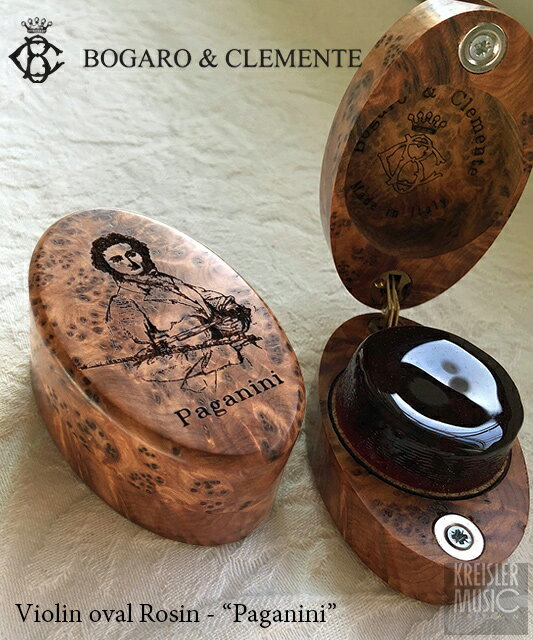 松脂 Bogaro&Clemente ボガーロ&クレメンテ チェロ用 Rosin オーバル型 Paganini パガニーニ イタリア製 最高品質