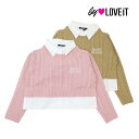 30%OFF セール 【返品・交換不可】 by LOVEiT バイラビット 子供服 23秋 レイヤード風ケーブルニット by7833208