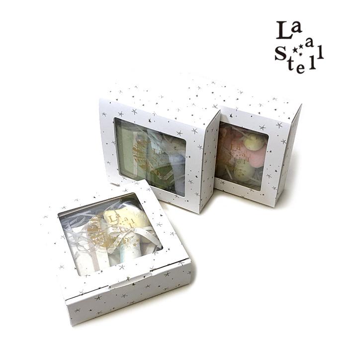 La Stella ラステラ 子供服 24春夏 ツケエリスタイ＆ラトルギフトBOXセット ls3449502