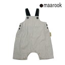 maarook マルーク 子供服 24春夏 麻混ベビーサロペットロンパース mrk1283217026