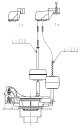 【TOTO】排水弁部 HH07043Z ピュアレストQR EX向け トイレ部品 補修品 大便器タンク部品 ロータンク式大便器用 消耗品 交換パーツ 送料無料