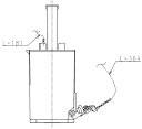 【TOTO】排水弁部 HH07101R パブリックコンパクト便器向け トイレ部品 補修品 大便器タンク部品 ロータンク式大便器用 消耗品 交換パーツ 送料無料