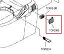 【TOTO】ルーバー組品 TCM2905 ウォシ
