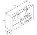 【TOTO】ウォシュレットリモコン TCM497-1N ウォシュレット一体形便器用 送料無料