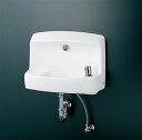 【TOTO】コンパクト手洗器 ハンドル式水栓セット LSL870APR 壁掛 壁排水 Pトラップ 送 ...