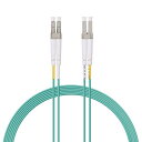OM3 マルチモード デュプレックス LC/LC 10Gb 40Gb 光ファイバーケーブル 50/125μm 3m