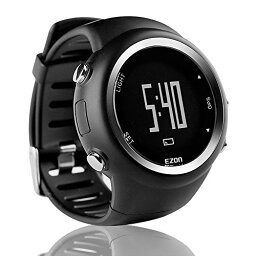ランニングウォッチ GPS 腕時計 デジタル ウォッチ 防水 軽量 Bluetooth搭載 歩数計 EZONT031