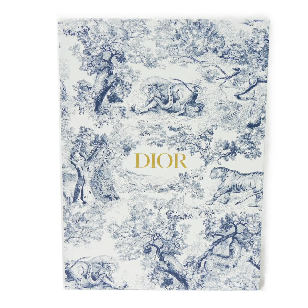 ディオール Dior 手帳 トワル ドゥ ジュイ ノートブック アニマル ステーショナリー ハードカバー 未使用 ロゴ 紙 ネイビー HYA02CTJ1U_C500 メンズ レディース エレガント 高級 上品 大人 ブランド【中古】