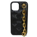 ルイ・ヴィトン LOUIS VUITTON スマホケース iPhone バンパー クッサン 12/12Pro LVロゴ フラワー ラム ブラック モノグラム エ...