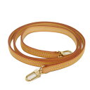 ルイ・ヴィトン LOUIS VUITTON ショルダーストラップ バンドリエール 120 ヌメ革 幅1.2cm ロング ベージュ 調節不可 LVロゴ ナチュラル...