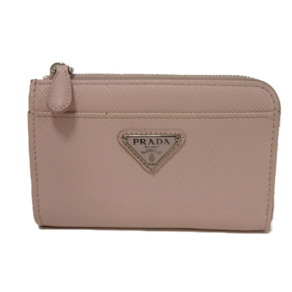 PRADA✨2点 L字ファスナー折り財布 キーケース ピンク ラム レディース 楽天市場】L字ファスナー(ブランドプラダ)(レディースコイン