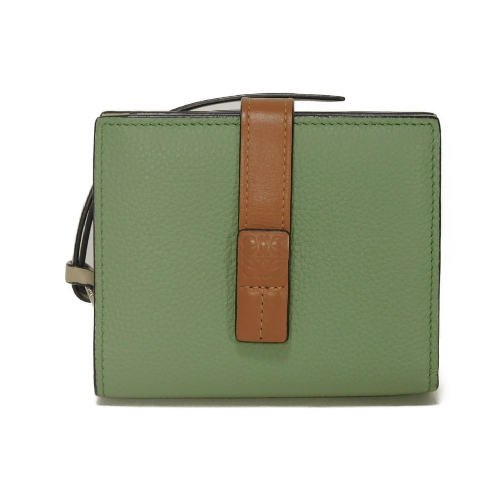 【⭐︎美ら海⭐︎】 LOEWE トライフォールドウォレット　ローズマリー Yahoo!オークション - ロエベ 三つ折り財布 トライフォールドウォレッ