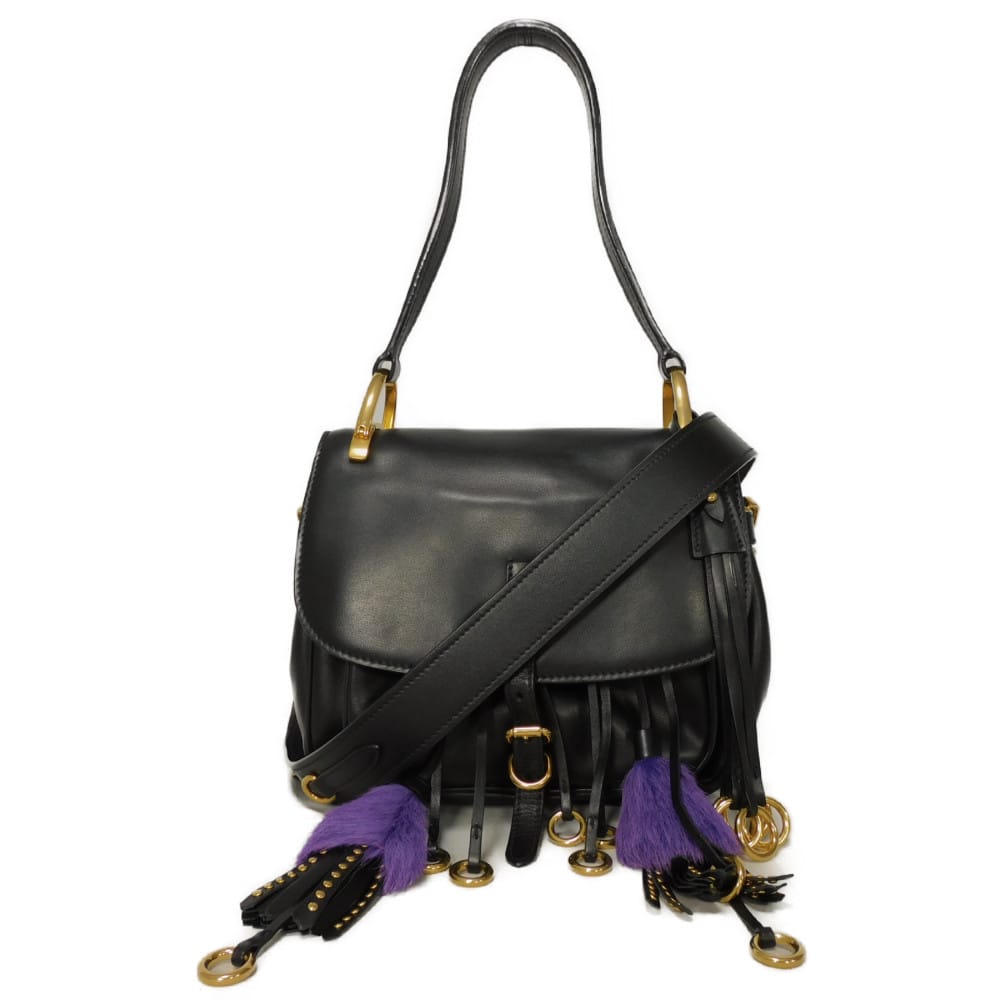 PRADA スタッズ　フリンジ　ハンドバッグ ショルダーストラップ付 楽天市場】プラダ フリンジ バッグの通販