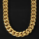 }CA~L[olbNX 14mm x 60cm/75cm USbp[ Kronic NjbN 18K GOLD JX^CZ_CiL[rbNEWRjAjobN WRjA@Cuban Link Chain v[g@NX}X