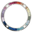 GST w310 w300 G-SHOCK G-Steel カスタム カバー ベゼル RAINBOW レインボー WHITE GOLD バケットカット Kron...