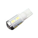 T10 ウェッジ 球 LED 5630 SMD 6連 白 ホワイト 2個セット LED SMD バルブ LED化 ポジション ルーム ライセンス ランプ BROS ブロス製