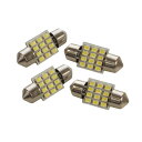 T10~31mm LED zCg 1216SMD~12A 6500K ou  4 [v io[ QbWv J[eVv [Cg CZXv