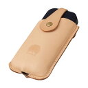 IQOSケース ヌメ革 牛本革 ロックベルト付き アイコスカバー レザー ナチュラルカラー エイジング 牛革 真鍮 iqos アイコスケース Create-ze...