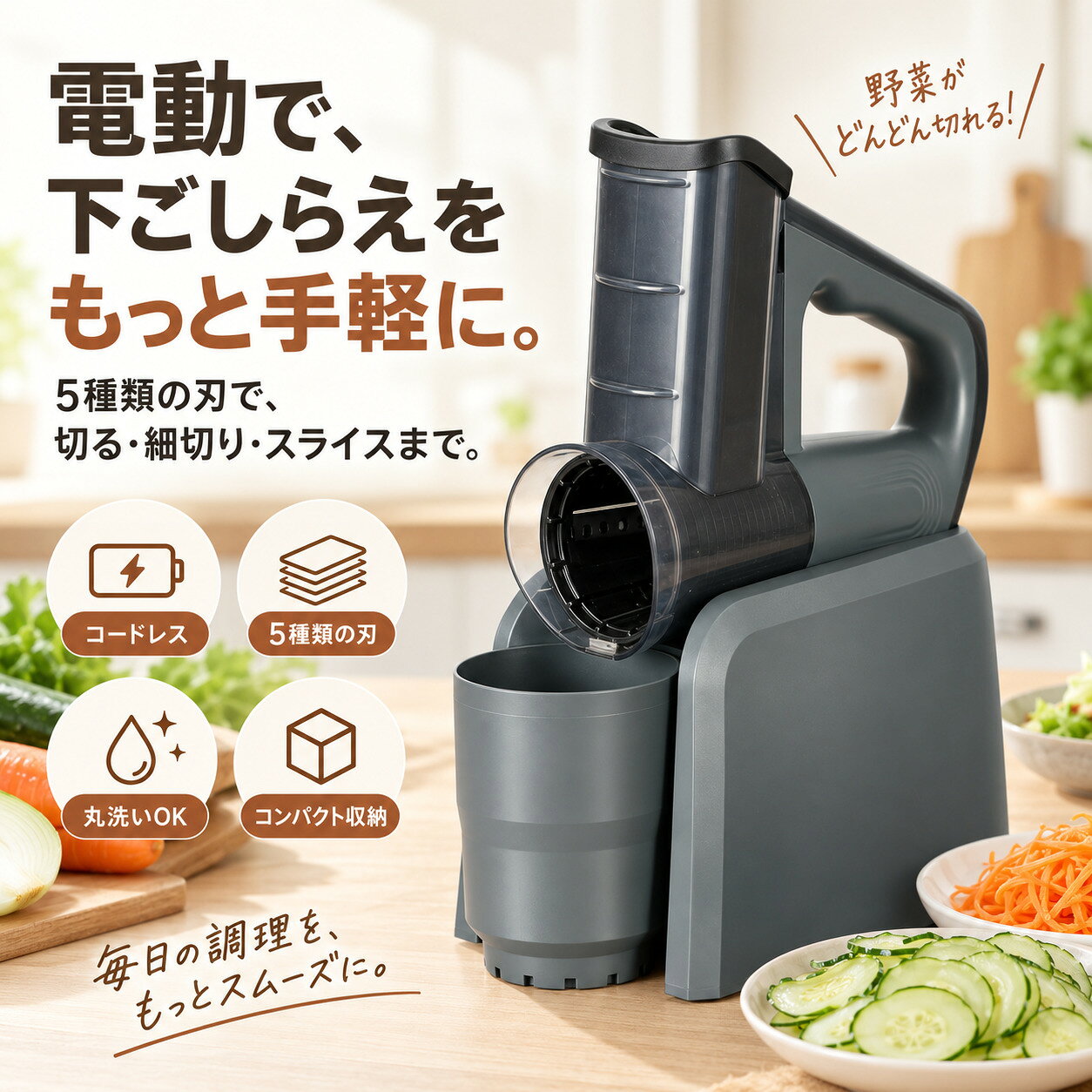 楽天市場】スライサー（ミキサー・フードプロセッサー｜キッチン家電