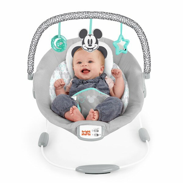 ベビー バウンサー ディズニー ミッキーマウス（25377） 電動 0ヶ月～ ゆりかご バイブレーション ミッキーマウス・クラウドスケープ・バウンサーキッズツー ブライトスターツ Kids2