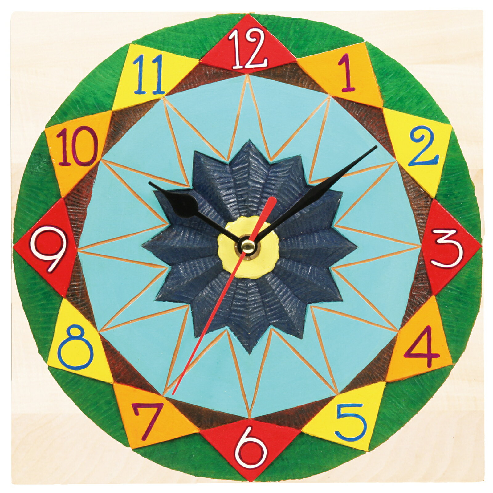 木彫時計セット 小 5019（050195） 文具 アーテック 4521718050195