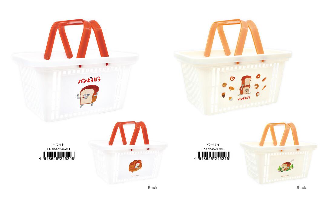 【7月上旬入荷予定】パペットスンスン キャラバスケット（ホワイト・ベージュ）【...