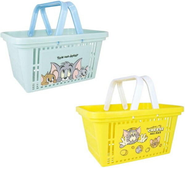 樂天商城 - 【8月上旬入荷】キャラバスケット（トムとジェリー/ドアップ・チーズ）【公式ライセンス商品】小物入れ　トム＆ジェリー
