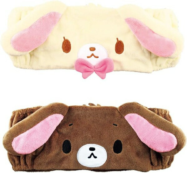 【7月上旬入荷】サンリオ ヘアバンド　シュガーバニーズ（しろうさ ・くろうさ）【公式ライセンス商品】サンリオキャラクターズ（楽天・クリスタルハート）