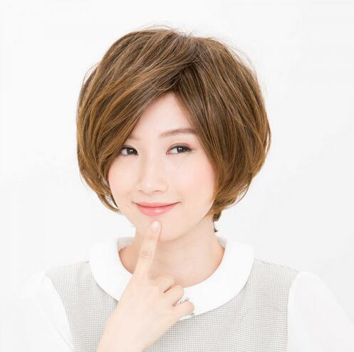 ラパンドアール　ソフトカールボブ (ミルキーブラウン)　1087（505584）ウィッグ カツラ 耐熱ファイバー+ 4580529505584