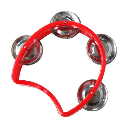 イベントグッズ 宴会の達人「ミニタンバリン／赤」(891307)【正規メーカー品】おもしろ 楽器 小物 ネタ パーティー+