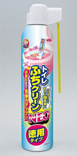 トイレふちクリーンNEO　徳用タイプ 78147 洗剤 泡洗浄 研磨剤配合 ふち裏 オレンジの香り 送料無料+