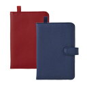 クリスタルハートで買える「薄型カードケース レザー調 A-03(ネイビー/ワインレッド)」の画像です。価格は1,320円になります。