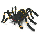 30cm スパイダー オレンジ×ブラック（461702） 【 インテリア 雑貨 装飾品 蜘蛛 デコレーション 置物 飾り ハロウィン クモ くも 】