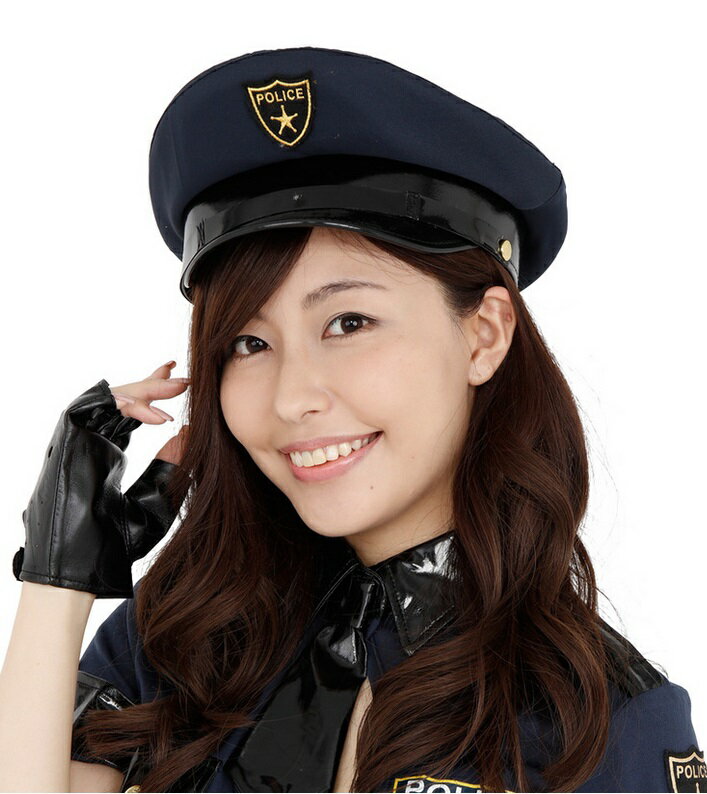 ポリスハット (463409)【 コスプレ 衣装 ハロウィン パーティーグッズ かぶりもの ポリス 帽子 レディース 警察 ハット メンズ キャップ 変装グッズ...