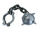 鉄球 とげ付き (直径10cm)(464499) 【 コスプレ 衣装 ハロウィン チェーン 鎖 レプリカ 変装グッズ 玩具 ハロウィン 衣装 武器 プチ仮装 パーティーグッズ 仮装用 軽い おもちゃ オモチャ くさり 】+