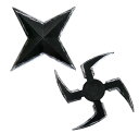 手裏剣 2個セット (464529)【 コスプレ 衣装 ハロウィン 武器 オモチャ おもちゃ プチ仮装 変装グッズ 和風 ハロウィン 衣装 パーティーグッズ 時代劇小道具 玩具 仮装用 レプリカ 】