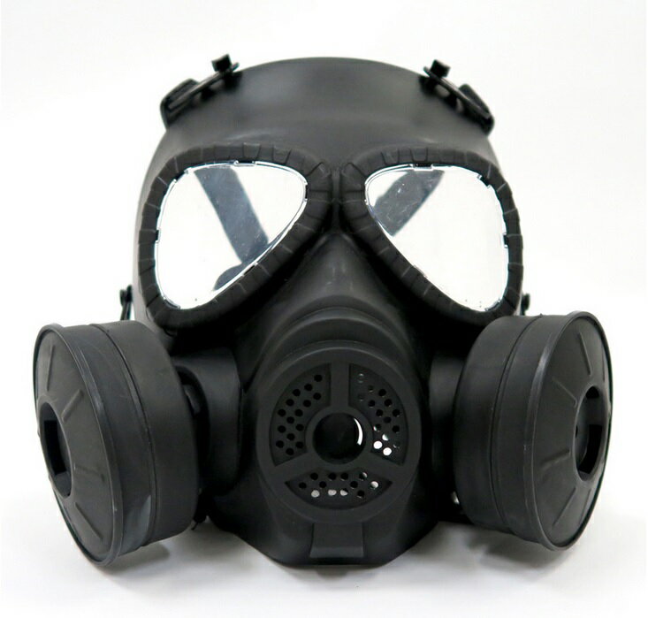 Uniton ガスマスク(ブラック)(464734)【 コスプレ 衣装 ハロウィン パーティーグッズ おもしろ かぶり..