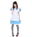 チャーミングアリス(446808) 【 コスプレ 衣装 ハロウィン 仮装 コスチューム 不思議の国のアリス グッズ ドレス レディース 余興 女性用 大人用 童...