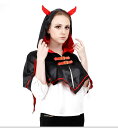 デビルケープ (463850)【 コスプレ 衣装 ハロウィン 仮装 コスチューム 悪魔 デビル レディース 大人用 余興 女性用 パーティーグッズ 】