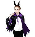 イーブルウィッチケープ (463928)【 コスプレ 衣装 ハロウィン 仮装 コスチューム 魔女 大人用 レディース 魔法使い 童話 女性用 おとぎ話 パーティ...