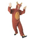 トナカイ コスプレ トナカイ フード付きコスチューム(473989) 【 コスプレ 衣装 アニマル 動物 仮装 クリスマス トナカイコスチューム 男女兼用 女性...