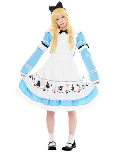 大人用ゴシックアリス (953282)【 コスプレ 衣装 ハロウィン 仮装 コスチューム ディズニー グッズ 不思議の国のアリス ふしぎの国のアリス 童話 公式 余興 女性用 おとぎ話 正規ライセンス品 アリス・イン・ワンダーランド 】