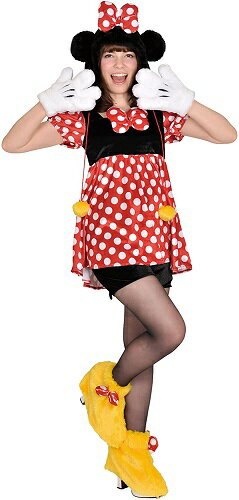 Disney Moko Moko Costume Adult Minnie【モコモココスチューム ミニー】95269【ディズニー公式商品】ミニーコスプレ