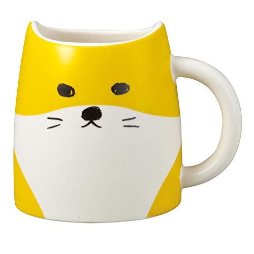 サンアート かわいい食器 柴犬 マグ 茶 SAN2934-1