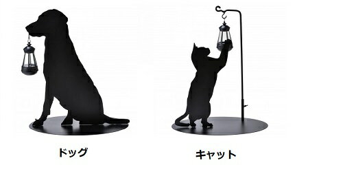 セトクラフト シルエットソーラー （ドッグ、キャット） SI-1960-800、 SI-1961-800 シルエットソーラー【公式ライセンス商品】のサムネイル